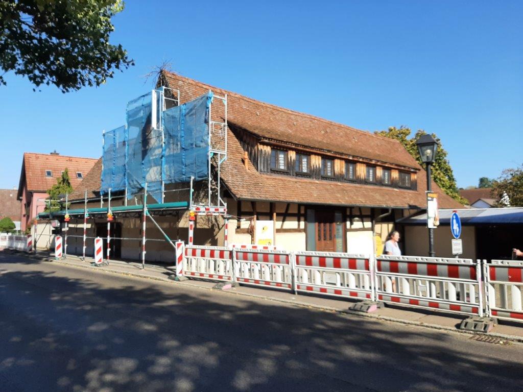Sanierung der Hausfassade Katzenpension Federer